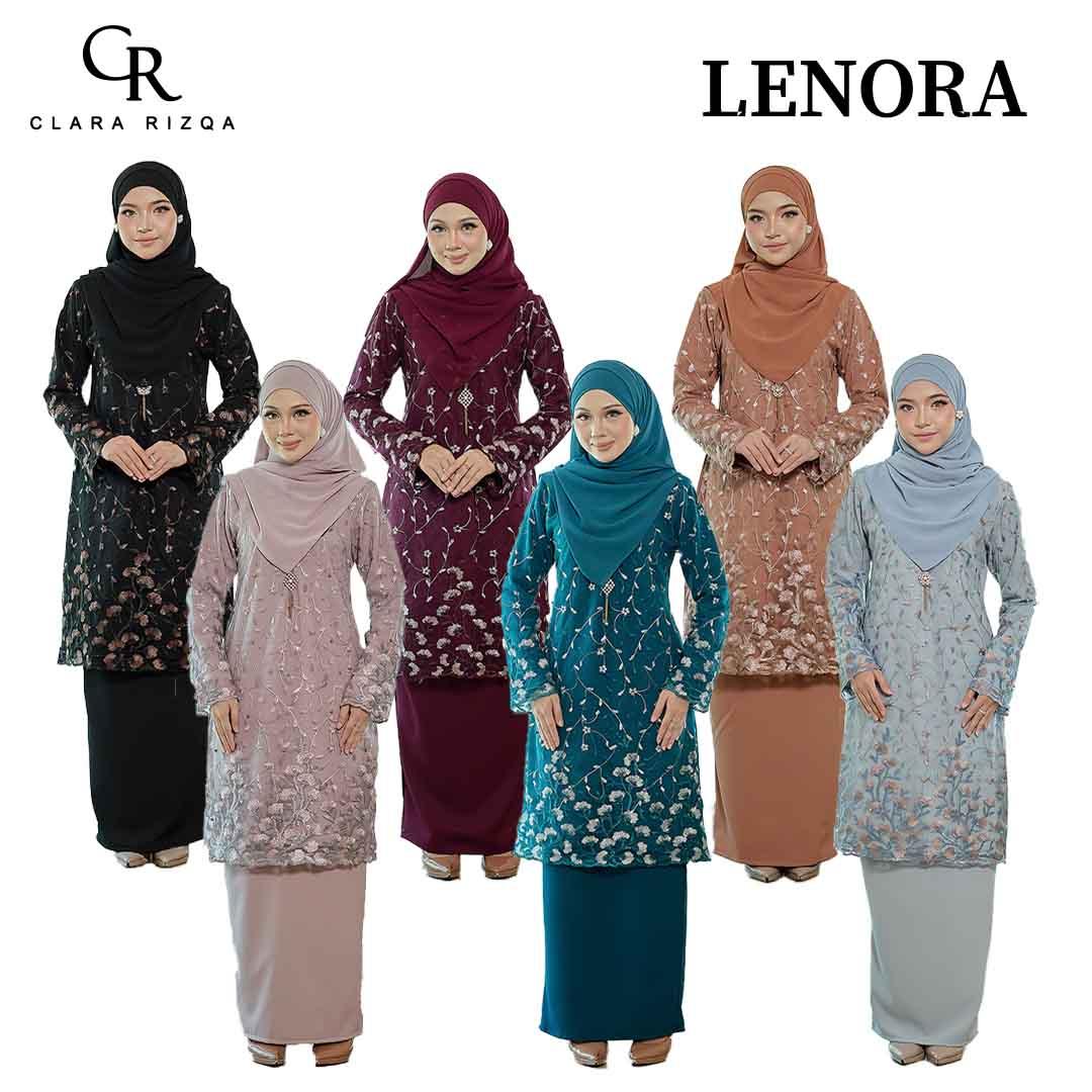 CLARA RIZQA - LENORA Baju kurung muslimah lace