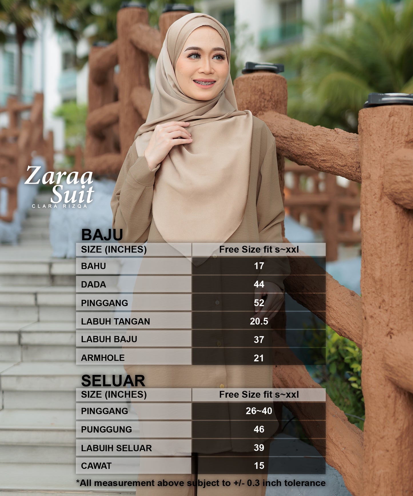 Zarra - Champange Brown