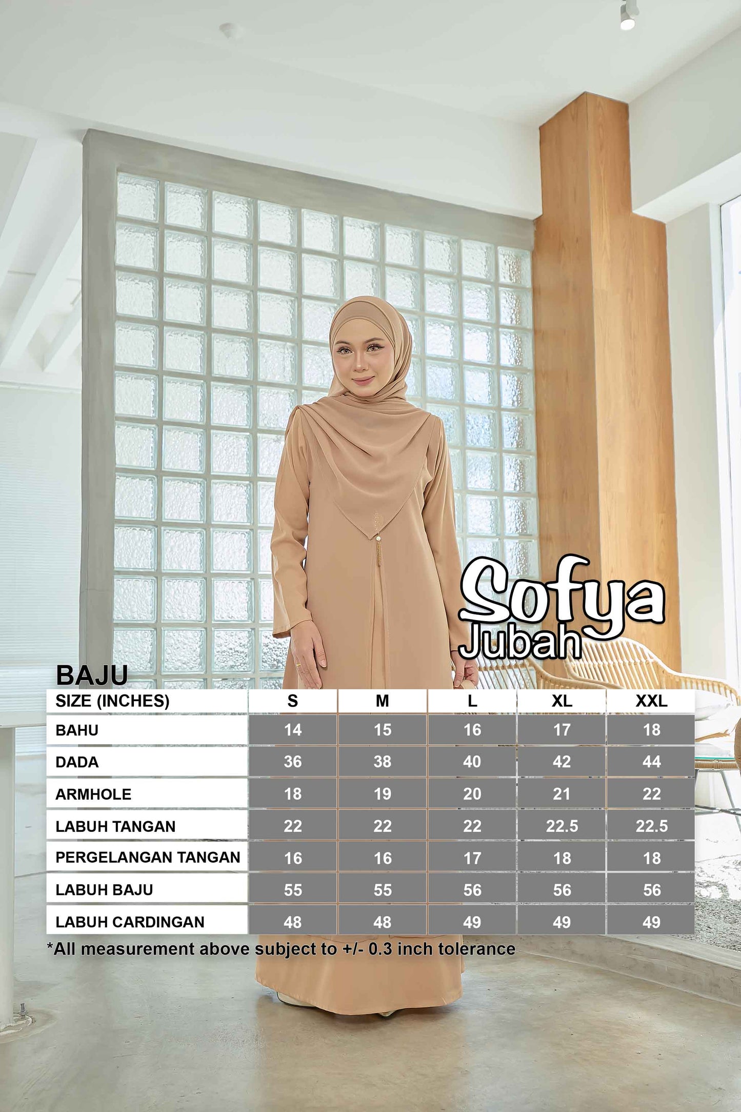 CLARA RIZQA - Sofya Jubah ~muslimah~