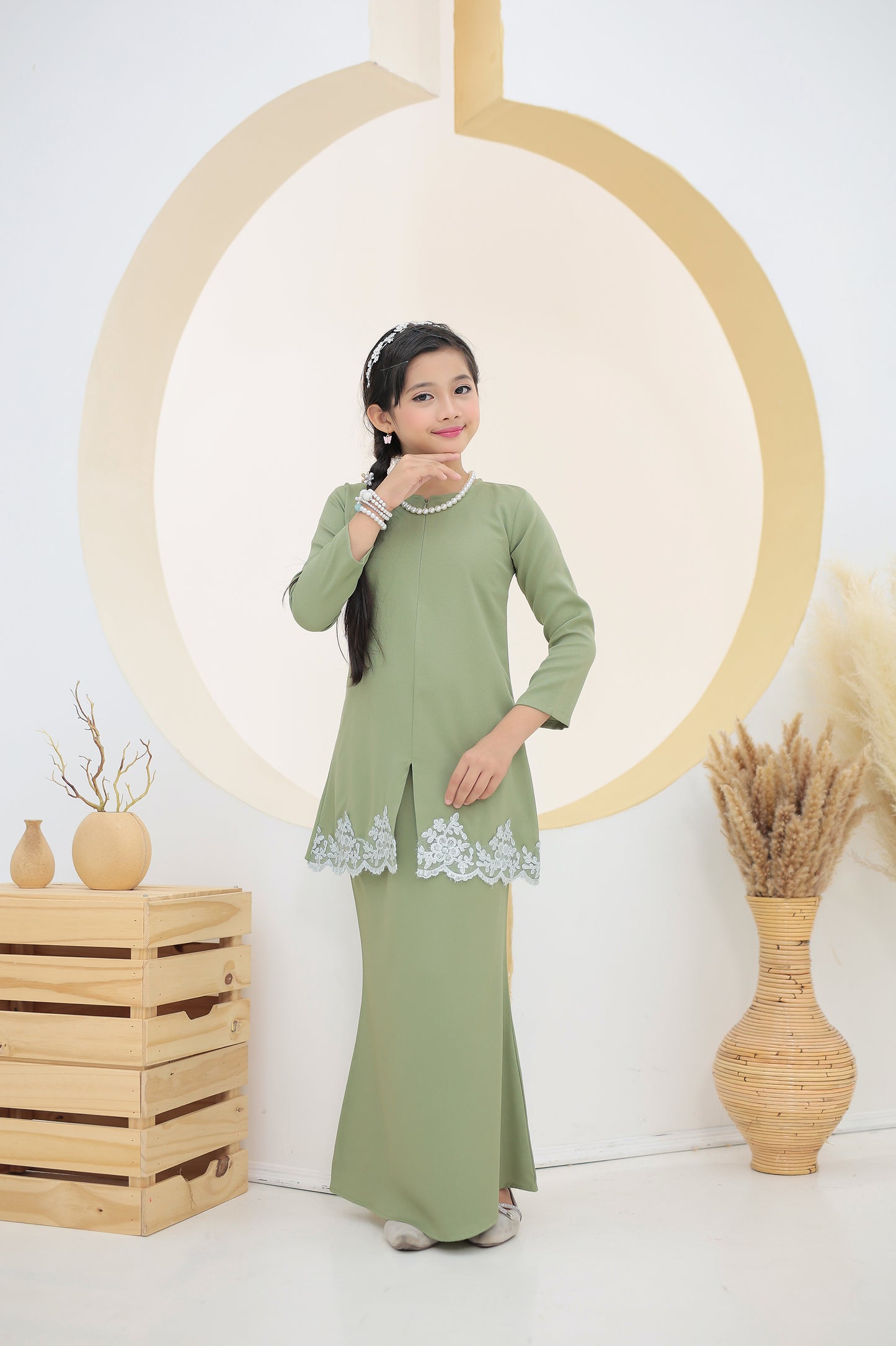 Erdina Kids - Moss Green