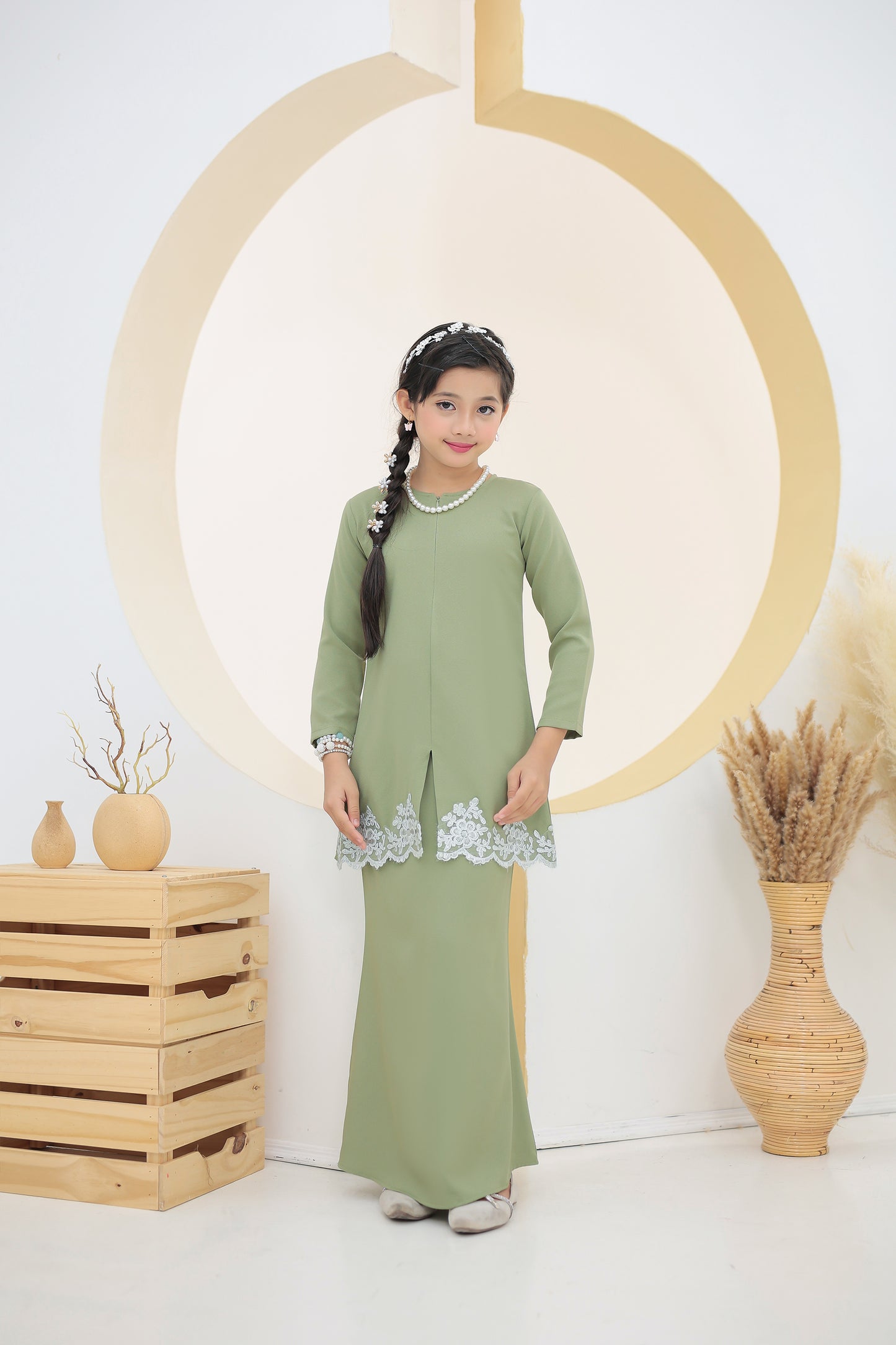 Erdina Kids - Moss Green