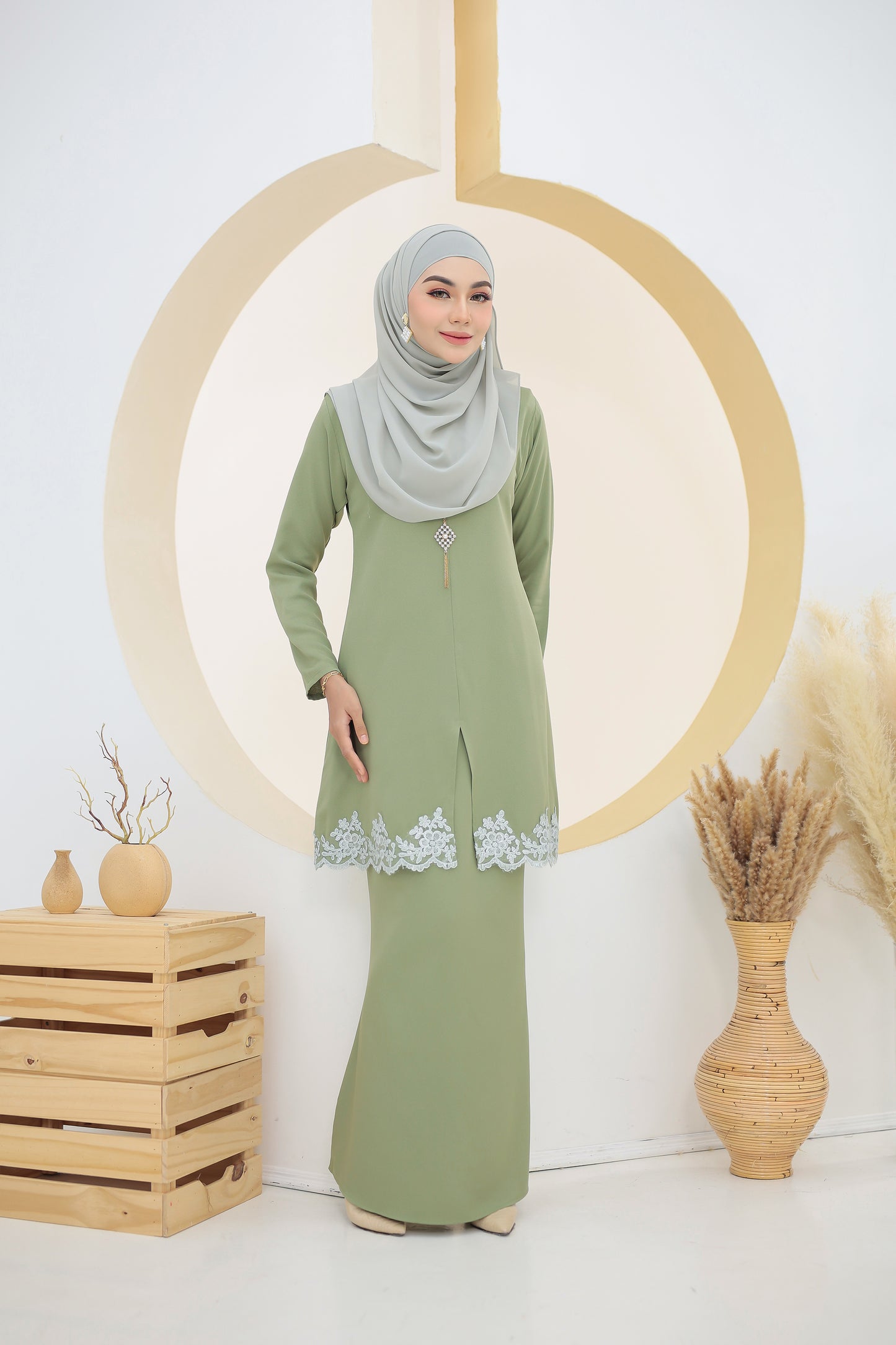 Erdina Mom - Moss Green